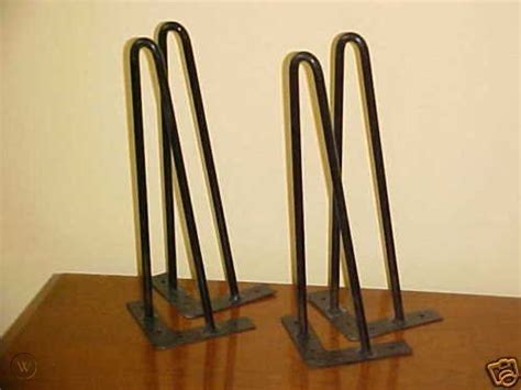 Table legs/ furniture legs / baroque/ metal legs / coffee table legs / diy modern legs / one metal table leg / wrought iron leg / table base. 16 INCH MODERN WROUGHT IRON HAIRPIN COFFEE-TABLE LEGS ...