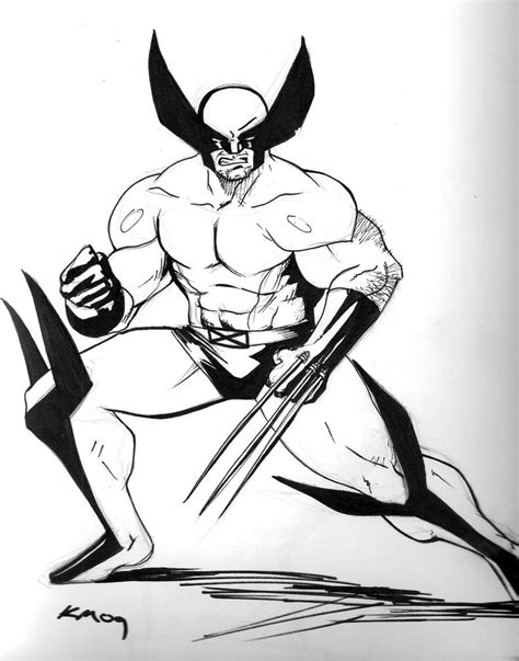 Printable easy wolverine coloring page. Free Printable Wolverine Coloring Pages For Kids