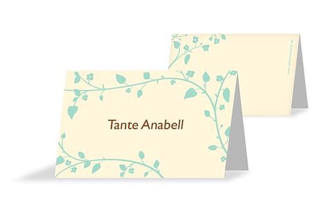 Tischkarten zur Hochzeit » stilvolle Platzkarten, Namenskarten