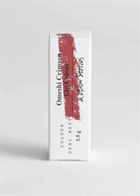 Omeshi Crimson Lipstick - Omeshi Crimson - Lipstick - & Other Stories | @giftryapp | Crimson 