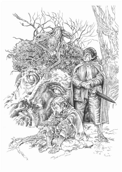 10 best free printable lord of the rings coloring pages online. Frodo y Sam by NachoCastro on deviantART | Coloring pages ...