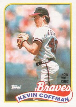 The aim is to provide factual information from the marketplace to help collectors. The Trading Card Database - 1989 Topps 488 Kevin Coffman | Trading card database, Braves ...