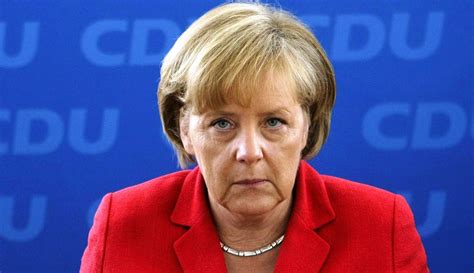 Merkel has been variously described as the de. Госпожа Меркель негодует