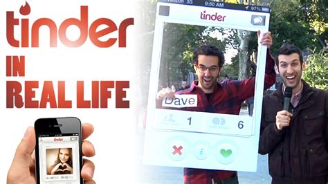 One quick thing before we get started on the tinder hacks. Tinder App in Real Life - YouTube