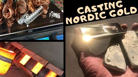A gram of gold with a hallmark and assay card usually retails today for about 80$. NORDIC GOLD BAR CASTING - How To Make Nordic Gold At Home - ASMR Metal Melting - BigStackD ...