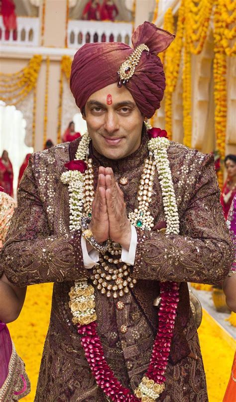 Salman khan is often tagged as bollywood's brat for a number of controversies and love affairs. A gold-embroidered sherwani for Salman Khan in 'Prem Ratan ...