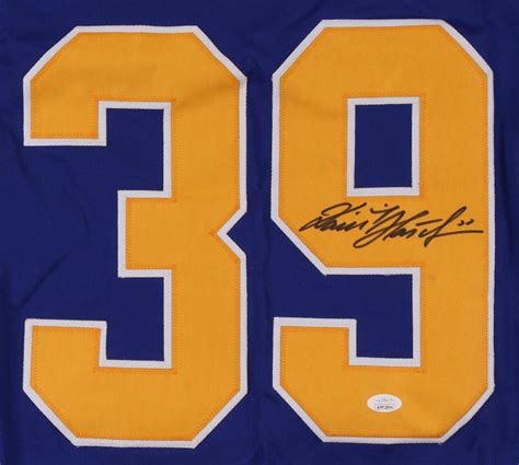 Dominik hasek will become the seventh player to have his number retired by the buffalo sabres on tuesday night, and he says he wouldn't. Dominik Hasek Signed Sabres Jersey (JSA COA) | Pristine ...
