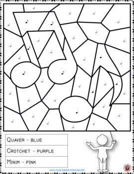 Maybe you'd like to celebrate spring by coloring bunnies or chicks, or you're eager for summer and shark week. Music Color by Music Note Coloring Page: Free Music ...