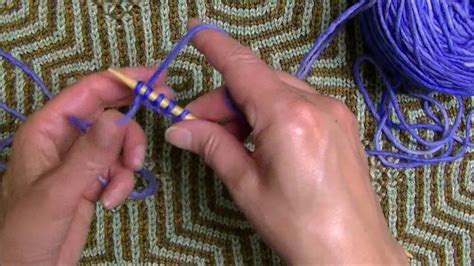 The long tail cast on method creates an even, stretchy edge, is quick and fun! How-to-Knit - K1/P1 Long Tail Cast-on - Part 2: English or ...