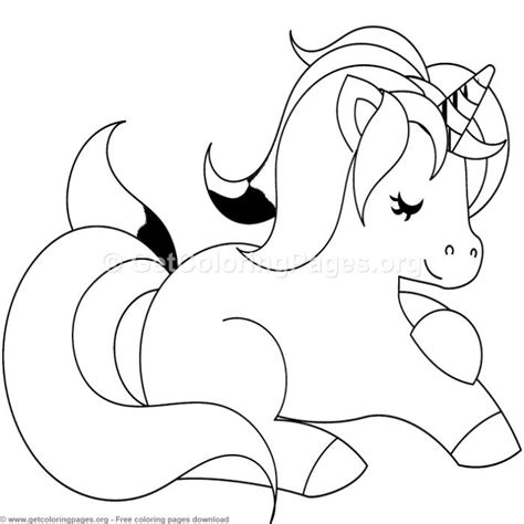 Print pictures and color your favorite treat in vibrant colors. 44 Cute Cartoon Unicorn Coloring Pages | Unicorn coloring ...