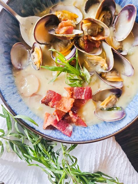Clam chowder is any of several chowder soups in american cuisine containing clams. Farm Style Clam Chowder | OUT WEST: Food & Lifestyle