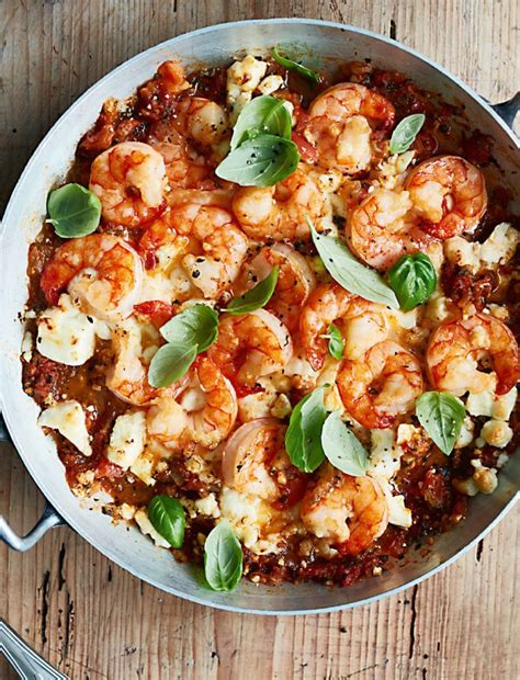 2 pounds of prawns 5 oz. Greek Baked Prawns Recipe | Healthy Recipe