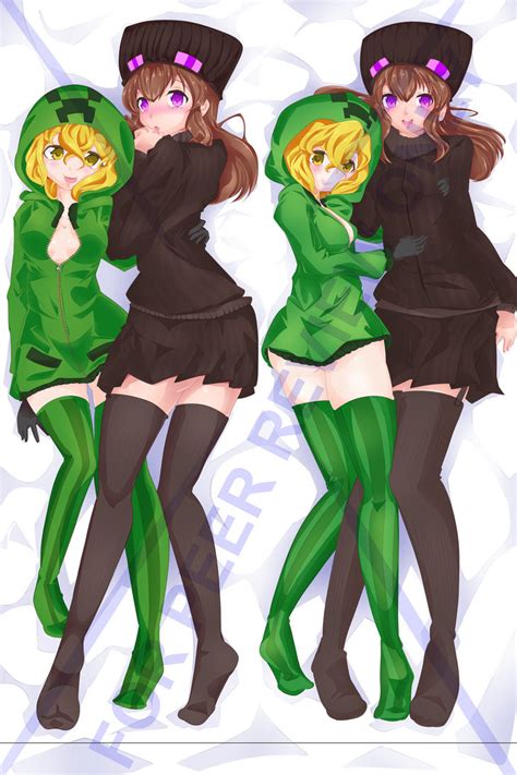 Empty, white wool, empty red wool, green wool, blue wool orange wool, violet wool, yellow wool. Commissioned Dakimakura by daronzo83 on DeviantArt