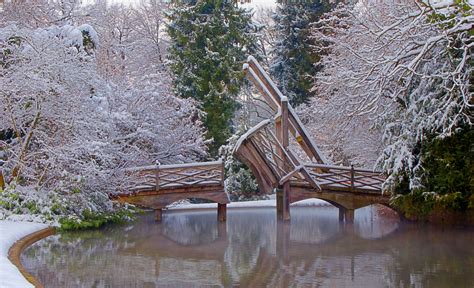 Die traumdeutung weiß aber noch mehr. Zugbrücke im Winter Foto & Bild | architektur, ländliche ...