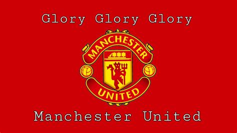 We did not find results for: Glory Glory Man United ! - YouTube