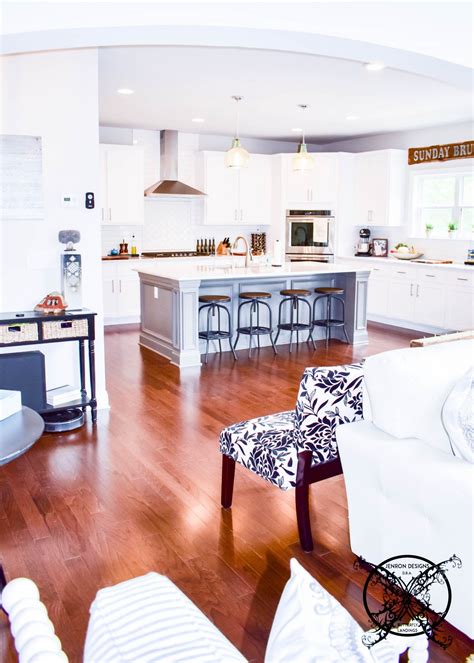 Island is all drawers, and i love it, but was a bit disappointed that he forgot to place the outlet. Upgrade Your Kitchen Island | Kitchen island molding, Diy ...