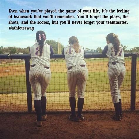 Maybe you would like to learn more about one of these? Cute team quote | Inspirational softball quotes, Sports ...