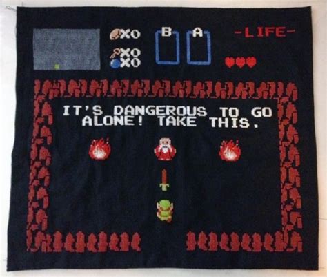 Maybe you would like to learn more about one of these? Zelda cross-stitches | Sprite Stitch