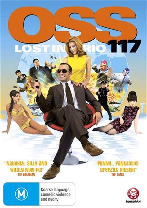 Une suite est annoncée pour 2021. OSS 117 - Lost In Rio Comedy, DVD | Sanity