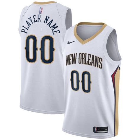 Kostenlose lieferung und gratis rückversand. New Orleans Pelicans Trikot Benutzerdefinierte 2020-2021 ...