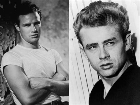 Dean's mainstream status as a cultural icon is best embodied in the title of his most cited role in rebel without a cause. Marlon Brando e James Dean amanti in una relazione sadomaso