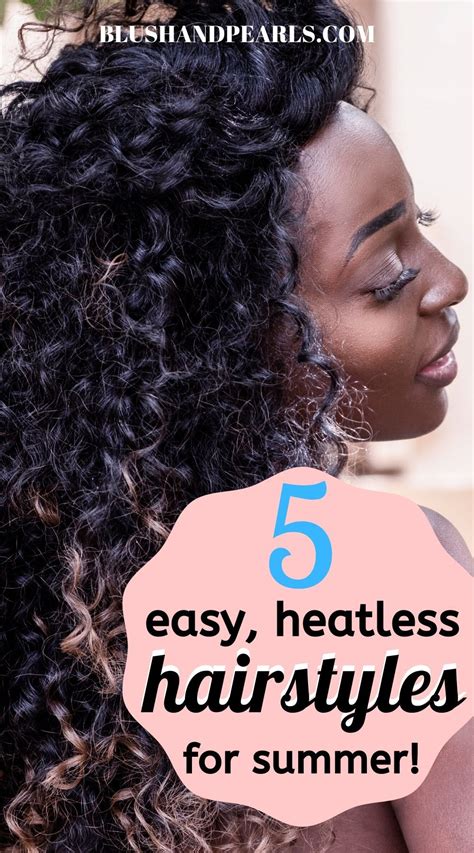 Boho braids quick easy heatless hairstyles heatless hairstyles hair styles easy hairstyles quick. 5 Easy, Heatless Hairstyles For Summer! | Heatless ...