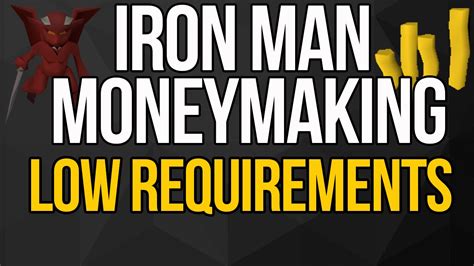 Both types of ironman mode are locked out of most forms of interactions with other players such as trading, the grand exchange, most group minigames, pvp, and almost all other group activities. OSRS: IRON MAN MONEYMAKING GUIDE! l LOW REQS! - YouTube