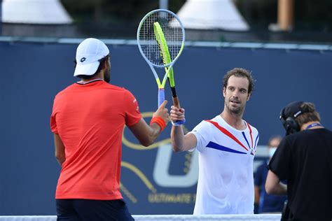 Matteo berrettini during his quarterfinal match against gaël monfils in september at the united states open.credit.timothy a. Ultimate Tennis Showdown: Berrettini spazza via Gasquet