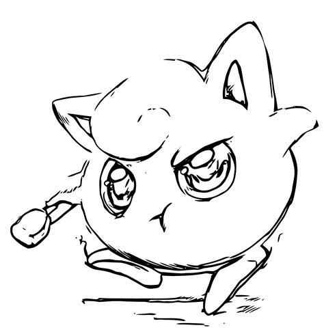 Pokemon linearts by lilly gerbil Jigglypuff Coloring Page WeColoringPage 131 ...