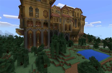 Use a seed to spawn in a particular biome or near an interesting structure such as a village or temple. Herobrine Castle Map. Minecraft World Map - Herobrine's ...