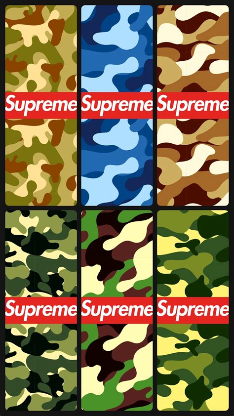 Supreme camo ringtones and wallpapers. 6 Supreme camouflage iphone wallpapers | HeroScreen - Cool Wallpapers