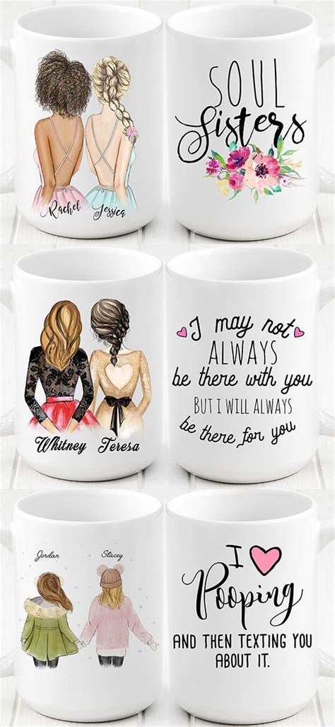 Find thoughtful gifts for friend such as literary scarves, initial monogram personalized purse hanger, personalized bbq grill utensil set, piano keys cufflinks. Personalized best friends mug for this Christmas ...