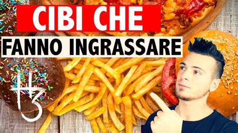 Sono alcuni degli alimenti a cui gli italiani si adatterebbero con più facilità nel corso dei prossimi anni,. QUALI CIBI FANNO INGRASSARE? Alimenti da EVITARE - YouTube