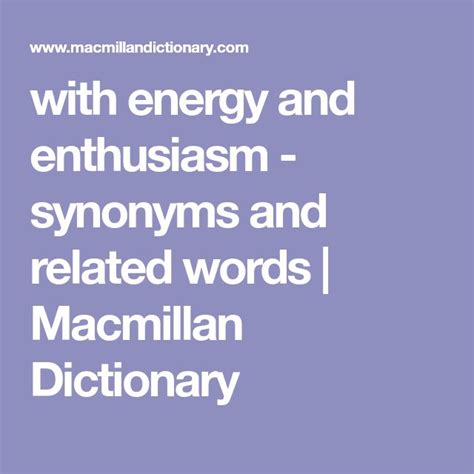 3 521 synonyms for related (other words and phrases for related). with energy and enthusiasm - synonyms and related words ...