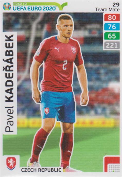 All czech republic national football team players: Adrenalyn XL Road to UEFA EURO 2020 #029 Pavel Kadeřábek ...