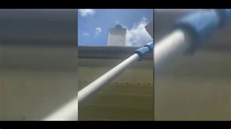 Gutter solutions satisfies multiple homeowners and builders throughout georgia by using only the highest quality materials and expert installation our services don't end at gutter installation. Georgia Wash - Client Gutter Pressure washing - YouTube