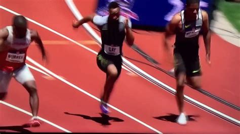 Dickerson (as morris dickerson), lonnie jordan (as leroy jordan), charles miller (as. CL stars Cameron Burrell 100m against Tyson Gay Olympic ...