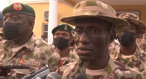 Area 7, garki, abuja, nigeria. Chief of Defence Staff Debunks claims that Nigerian Army ...