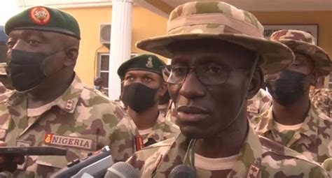 Yahaya started his cadet training on 27 september. Chief of Defence Staff Debunks claims that Nigerian Army ...