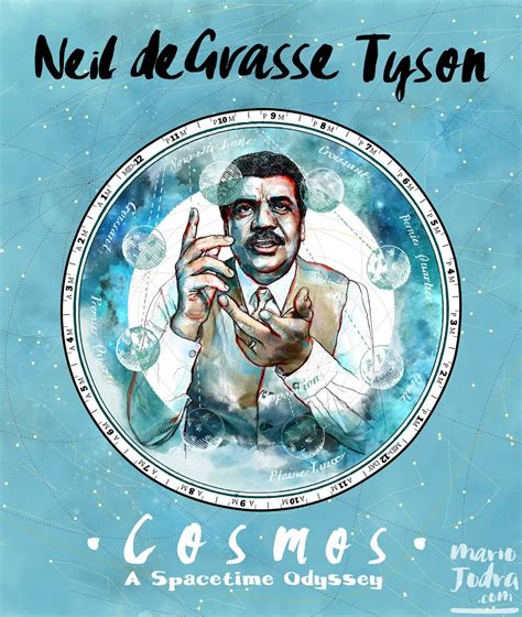 Neil degrasse tyson looks back at cosmos. Cosmos: Carl Sagan & Neil deGrasse Tyson Illustration ...