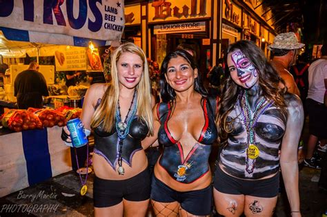 Was controversy part of the plan? Fantasy Fest Body Painting Corset Tops Key West Face and ...