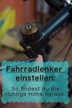 Quälen dich auch knieschmerzen nach dem radfahren. anleitung-fahrradlenker-einstellen | Fahrradlenker ...