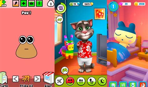 ¡diversión en donde te encuentres! Pou Play Store: las 10 mejores mascotas de juego virtuales para instalar y descargar gratis en ...