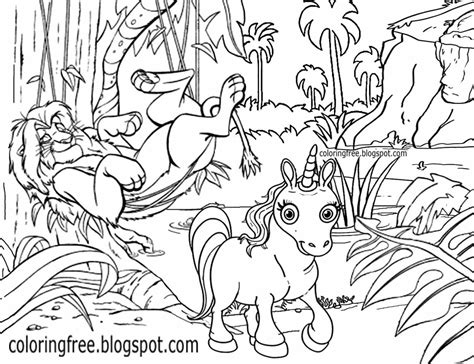 You can also create your own unicorn coloring book. Printable Unicorn Drawing Mythical Coloring Book Pictures ...