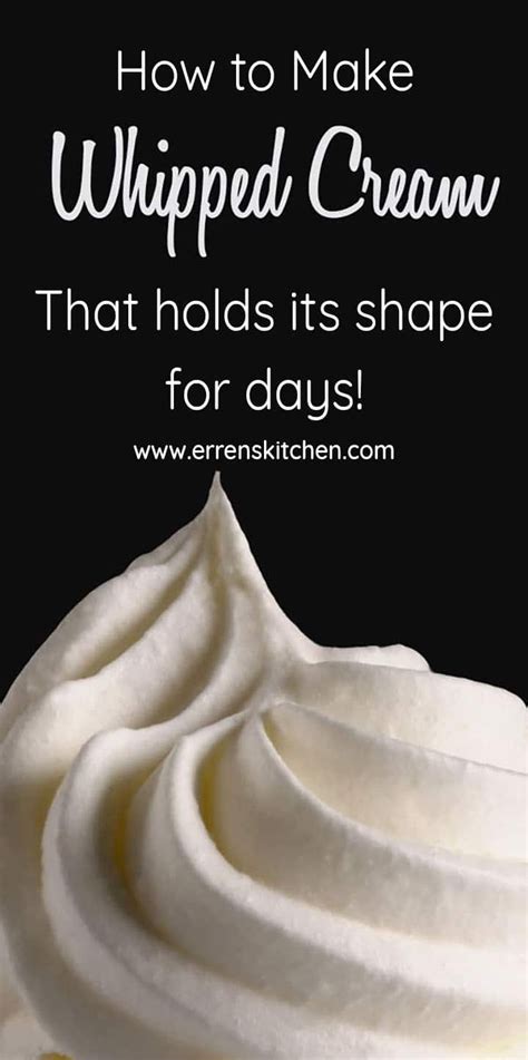 Milks and creams will give you a better understanding of many different dairy products.) it is possible to buy real whipped cream in a. How To Make Stabilized Whipped Cream | Recipe | Decorating ...