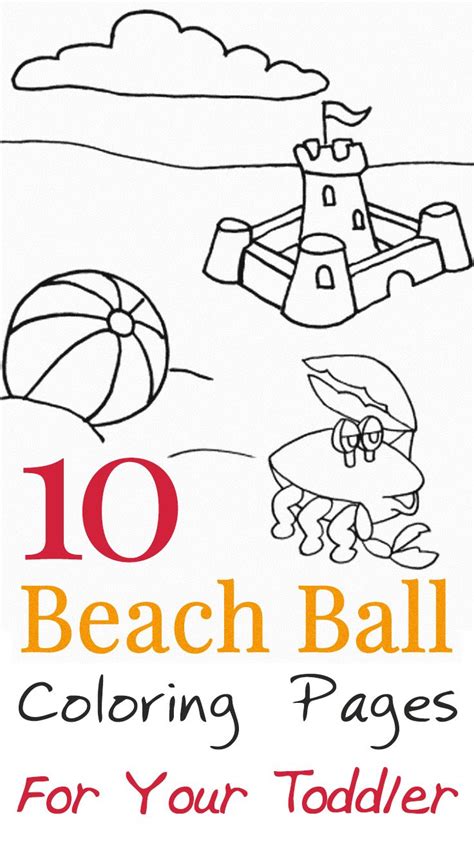 40+ summer beach coloring pages for printing and coloring. Top 20 Free Printable Beach Ball Coloring Pages Online ...