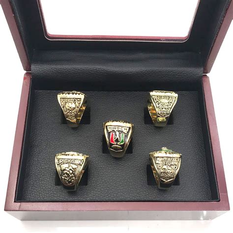 Последние твиты от miami hurricanes (@miamihurricanes). Miami Hurricanes National Championship 5 Rings Set - Sport ...