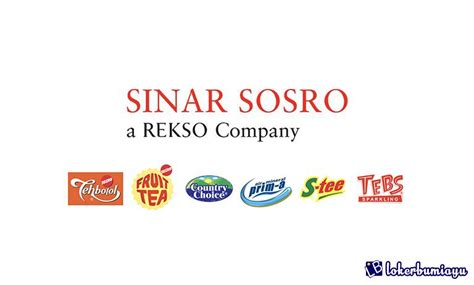 Lowongan Kerja PT Sinar Sosro Januari 2021