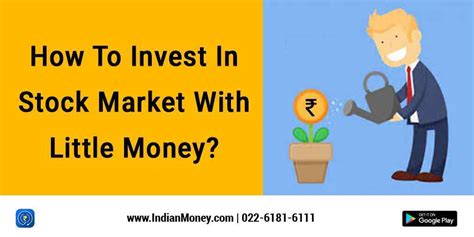 January 4, 2021 by robert farrington. How To Invest In Stock Market With Little Money? | IndianMoney