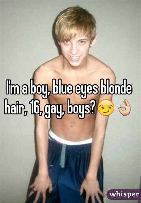 Hairstyles for boys are an eternal field for creativity. I'm a boy, blue eyes blonde hair, 16, gay, boys?😏👌